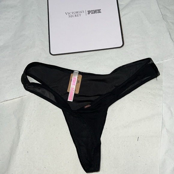 PINK Victoria's Secret VELVET THONG Underwear XL - Picture 9 of 11